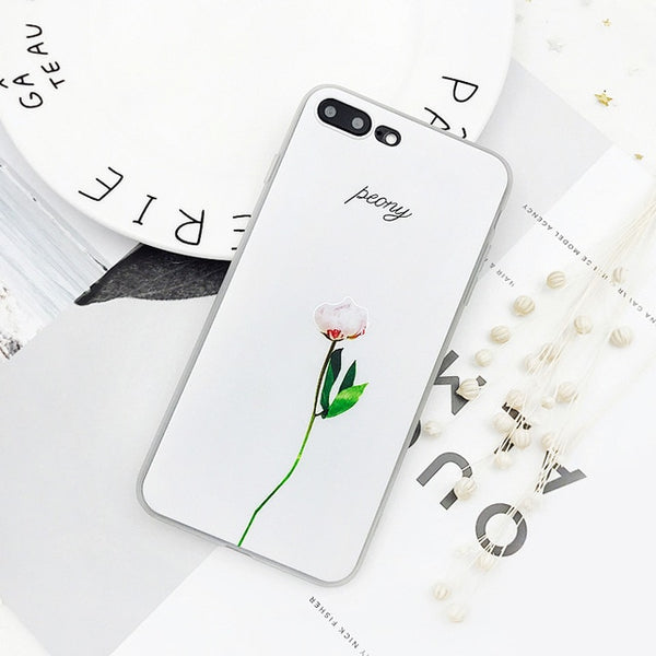 Relief Floral Phone Case