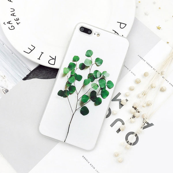 Relief Floral Phone Case