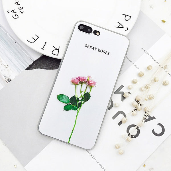 Relief Floral Phone Case