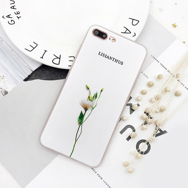 Relief Floral Phone Case