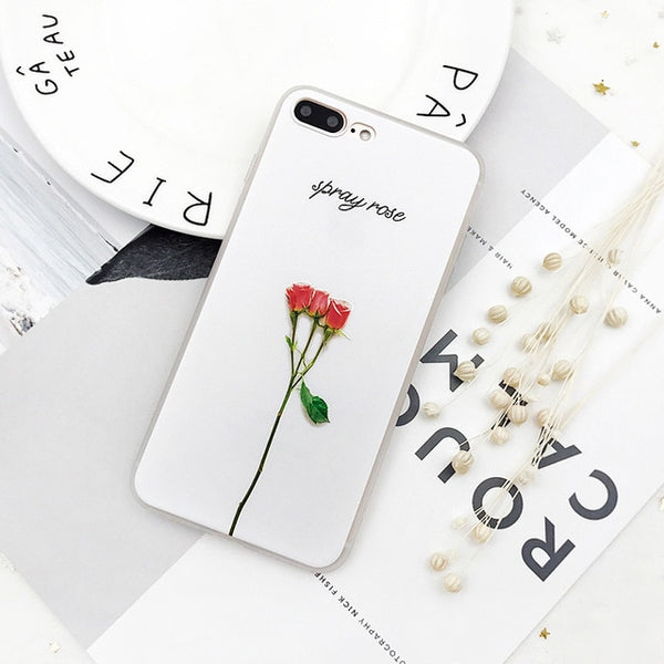 Relief Floral Phone Case