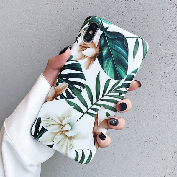 Flowers Leaf Phone Case